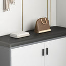Organizér na boty s lavicí a 2 dvířky, 80x30x45 cm - Kompletní řešení pro skladování