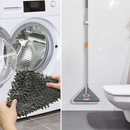 Multifunkční trojúhelníkový prodlužovací mop - 6 utěrek, stěrka, prodloužení 2.5m