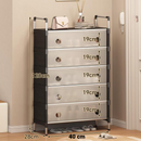 Organizér skříň s 5 prostornými přihrádkami, 120 x 40 x 28 cm – Ideální na oblečení, obuv a doplňky