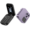Telefon Flip i16Pro Mini - Dual SIM, HD displej, Bluetooth, FM rádio - Kompaktní a odolný design