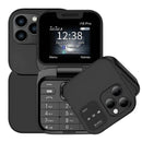 Telefon Flip i16Pro Mini - Dual SIM, HD displej, Bluetooth, FM rádio - Kompaktní a odolný design