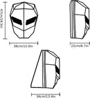 Chytrý motocyklový batoh s LED a programovatelným displejem 20L - Vodotěsný s ovládáním přes aplikaci