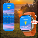 Smartwatch K4G Ultra se SIM 4G – Videohovory, AI asistent a monitor zdraví