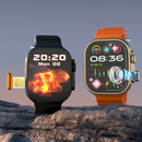 Smartwatch K4G Ultra se SIM 4G – Videohovory, AI asistent a monitor zdraví