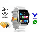 Smartwatch K4G Ultra se SIM 4G – Videohovory, AI asistent a monitor zdraví
