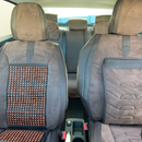 Univerzální potahy na auto hnědé - Prémiová ochrana předních/zadních sedadel