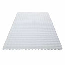 Nadýchaný koberec z umělé kožešiny 3D Bubble Design 180x230cm - Severská bílá pro obývací pokoj a ložnici