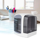 Mini Přenosná Klimatizace 4 v 1 - Ventilátor, Zvlhčovač, Čistička s LED, USB, Ultra Tichá