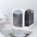 Mini Přenosná Klimatizace 4 v 1 - Ventilátor, Zvlhčovač, Čistička s LED, USB, Ultra Tichá