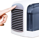 Mini Přenosná Klimatizace 4 v 1 - Ventilátor, Zvlhčovač, Čistička s LED, USB, Ultra Tichá