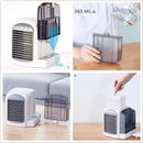 Mini Přenosná Klimatizace 4 v 1 - Ventilátor, Zvlhčovač, Čistička s LED, USB, Ultra Tichá