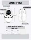 Balíček Chytrá WiFi HD720p Bezpečnostní Kamera + Paměťová Karta 32GB - Obousměrné Audio, Noční Vidění