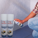 Balíček 1+1 Těsnicí sprej na všechny povrchy | Vodotěsný | 750ml | BÍLÁ BARVA