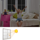 Balíček! 1+1 Zatemňovací závěs na okno, proti UV záření, 100% zatemnění - Úplné blokování světla a UV ochrana