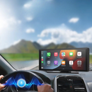 Automobilová navigace 10.26 palce, HD | Bezdrátový Carplay, Přední/Zadní kamery, Bluetooth, Zrcadlení, Dotykový displej
