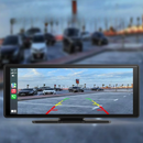 Automobilová navigace 10.26 palce, HD | Bezdrátový Carplay, Přední/Zadní kamery, Bluetooth, Zrcadlení, Dotykový displej
