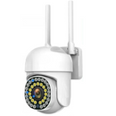 Venkovní WiFi Smart Bezpečnostní Kamera s Barevným Nočním Viděním, Detekcí Pohybu a Ovládáním Telefonem