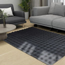 Nordický koberec z umělé kožešiny 3D Bubble 180x230cm - Moderní design, Ultra měkký, Protiskluzový