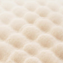 Koberec z umělé kožešiny 3D Bubble 180x230cm - Nordic Premium Design pro obývací pokoj a ložnici - Krémový