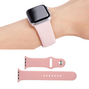 Růžový silikonový řemínek 20mm - Univerzální pro Smartwatch a Klasické Hodinky | Voděodolný, Růžový