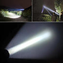 Balíček 1+1 Taktická LED svítilna se zoomem a voděodolností - 3 profesionální režimy svícení