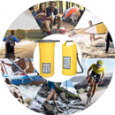 Balíček 1+1 Nepromokavý batoh pro turistiku, rafting a vodní sporty - 100% vodotěsná ochrana