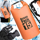 Balíček 1+1 Nepromokavý batoh pro turistiku, rafting a vodní sporty - 100% vodotěsná ochrana