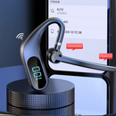 Bezdrátová Bluetooth sluchátka KJ12, Handsfree s mikrofonem, Rotace 180°, LED displej, Dlouhá výdrž baterie, Rychlé připojení, Dosah 10m, Černá