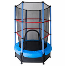 Fitness trampolína s bezpečnostní sítí pro děti, vnitřní venkovní, stabilní skákadlo pro hru a pohyb, 140 cm