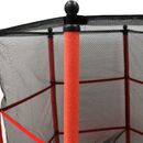 Fitness trampolína s bezpečnostní sítí pro děti, vnitřní venkovní, stabilní skákadlo pro hru a pohyb, 140 cm