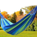 Balíček 1+1 Dvoubarevná houpací síť Relax – Snadná instalace, Odolný a pohodlný materiál, pro zahradu, kempování nebo terasu