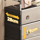 Organizér skříň s 5 prostornými přihrádkami, 120 x 40 x 28 cm – Ideální na oblečení, obuv a doplňky