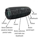 Přenosný Bluetooth reproduktor Waterproof IP67 - 6000mAh, 20h výdrž, Powerbank