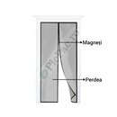 Magnetická síť proti hmyzu s automatickým zavíráním - Efektivní ochrana dveří