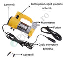 Profesionální autokompresor 12V, 35L/min - Ideální pro SUV, mikrobusy, dodávky