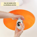 WiFi kamera typu žárovka 355° Full HD s panoramatickým úhlem, pohybovým senzorem a obousměrnou audio funkcí