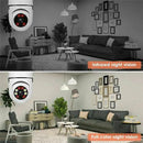 WiFi kamera typu žárovka 355° Full HD s panoramatickým úhlem, pohybovým senzorem a obousměrnou audio funkcí