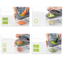 Profesionální multifunkční struhadlo s 22 doplňky - kráječ zeleniny Veggie Slicer