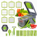 Profesionální multifunkční struhadlo s 22 doplňky - kráječ zeleniny Veggie Slicer