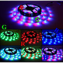 RGB LED pásek 5m s dálkovým ovládáním – 300 LED vodotěsný IP65 pro interiér i exteriér