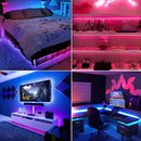 RGB LED pásek 5m s dálkovým ovládáním – 300 LED vodotěsný IP65 pro interiér i exteriér
