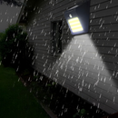 Solární LED lampa s pohybovým senzorem – Automatické osvětlení, Rychlá montáž bez kabelů, Odolnost proti povětrnostním vlivům