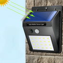 Solární LED lampa s pohybovým senzorem – Automatické osvětlení, Rychlá montáž bez kabelů, Odolnost proti povětrnostním vlivům