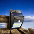 Solární LED lampa s pohybovým senzorem – Automatické osvětlení, Rychlá montáž bez kabelů, Odolnost proti povětrnostním vlivům