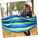 Balíček 1+1 Dvoubarevná houpací síť z odolné bavlny 190 cm x 150 cm