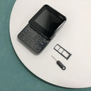 Telefon Mini Slide i19 Pro 2.4 palcový displej, Dual SIM, Kamera, FM rádio, Bluetooth, Fyzická tlačítka, Odblokováno