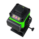 Laserová vodováha 4D SE 16 liniemi, 4 paprsky x 360 stupňů, Zelené linie, Dosah 25m, Přesnost ± 2mm/10m, Samonivelace, Pravý úhel, Baterie 2 x 4000 mAh 4.2V, Dálkové ovládání