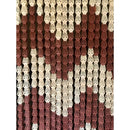 Dveřní závěs proti hmyzu - plastové kroužky 200 x 90 cm