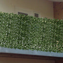 Umělý živý plot s realistickými listy, snadná montáž, pro venkovní i vnitřní dekoraci, 1m x 3m
