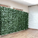 Umělý živý plot s realistickými listy, snadná montáž, pro venkovní i vnitřní dekoraci, 1m x 3m